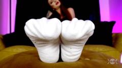 Olivia Rose – Slouch Socks And Stroke