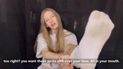 LucySpanks – POV Sock Fetish JOI