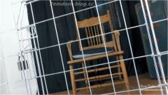 Young Goddess Kim – Caged Floor Licking ashtray bitch
