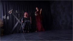 FemdomFoto – Lady Olga – Cropped By 2 Victorian Ladies (German)