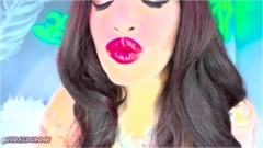 Galactic Goddess – Vibrant Red POV Kisses