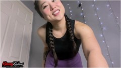 Kimmy Kalani – Gym Crush Swallows Your Cum – ASMR Bj