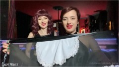 Lady Perse and POland Goddess – I Know Your Dreaming About Being Sissy Slut!