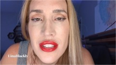 LinaBlackly – Craving Mommys Shiny Lips