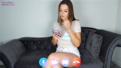 Miss Alika White – Friendzoned Over Skype
