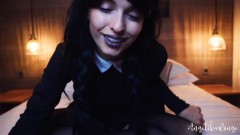 Mistress Angelika – Wednesday Addams Joi training part 1 18 624