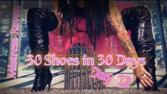 MistressRavenFD – 30 SHOES IN 30 DAYS – DAY 12