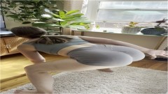 Nicolette Bloom – Watch me work out and then strip naked