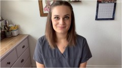 Nina Crowne – Angry Nurse Gloved Handjob