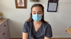 Nina Crowne – Nurse Wears Gas Mask & Cums with You
