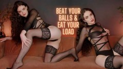 Princess Camryn – Beat Your Balls And Eat Your Cum