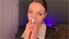 SneezeGoddess – Dust and Vacuum Trigger Sneezing and Nose Blowing