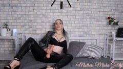 The Goldy Rush – Edge Game A Month Long! Day 16! Wank With Me – MISTRESS MISHA GOLDY – RUSSIANBEAUTY