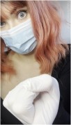 Yourhikerbabe – Milking And Draining My ABDL In White Latex Gloves