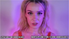 Goddess Lucie – ORAL FASCINATION – Mouth Fetish Glossy Lip Face Worship Mesmer