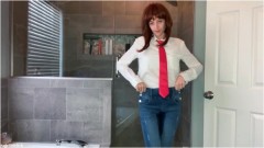 Sage Eldritch – Uraraka Ochako Wetting Blue Jean Overalls and Panties