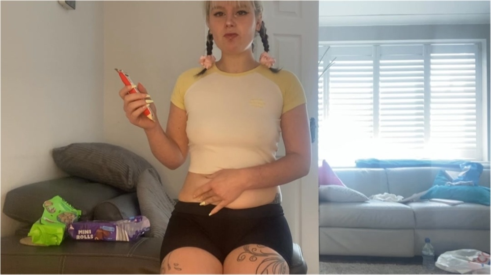 Delilah Jynx – I don’t want to stop eating I want to get FAT