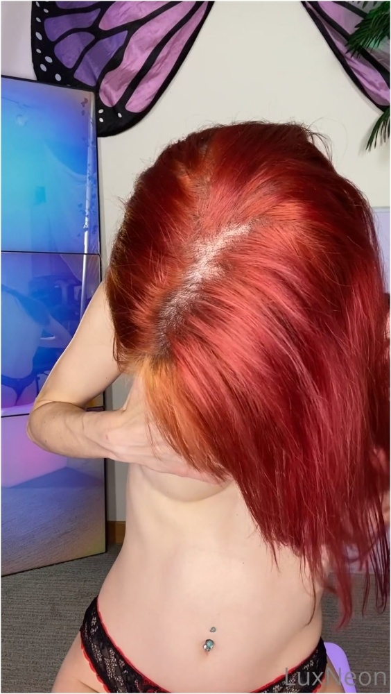 LuxNeon – Tit Nip Play and Dirty Talk
