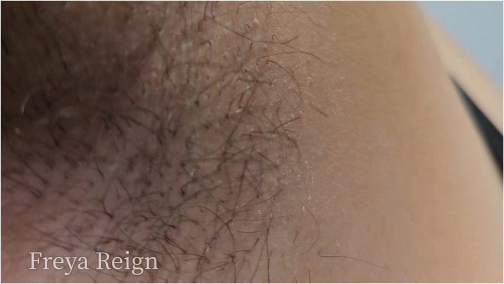 Freya Reign – POV Sweaty Hairy Armpit Worshipping JOI Humiliation Reward