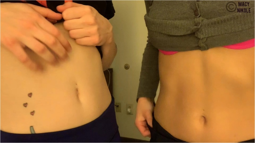 Macy Nikole – BellyButton Play With Blake LaVista