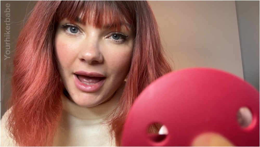 Yourhikerbabe – Pacifier Cum Sucking