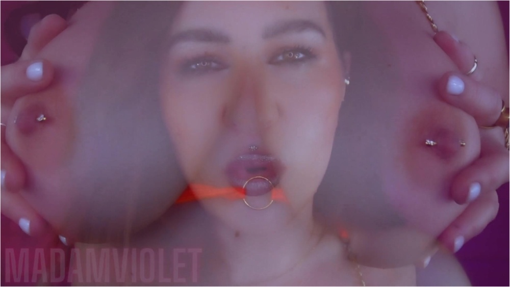 Goddess Madam Violet – Milked By My Breasts