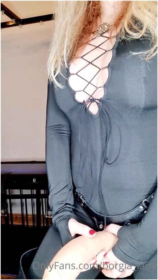 Lady Sara Borgia – Strapon POV – Imagine You Are Coming Home From Work