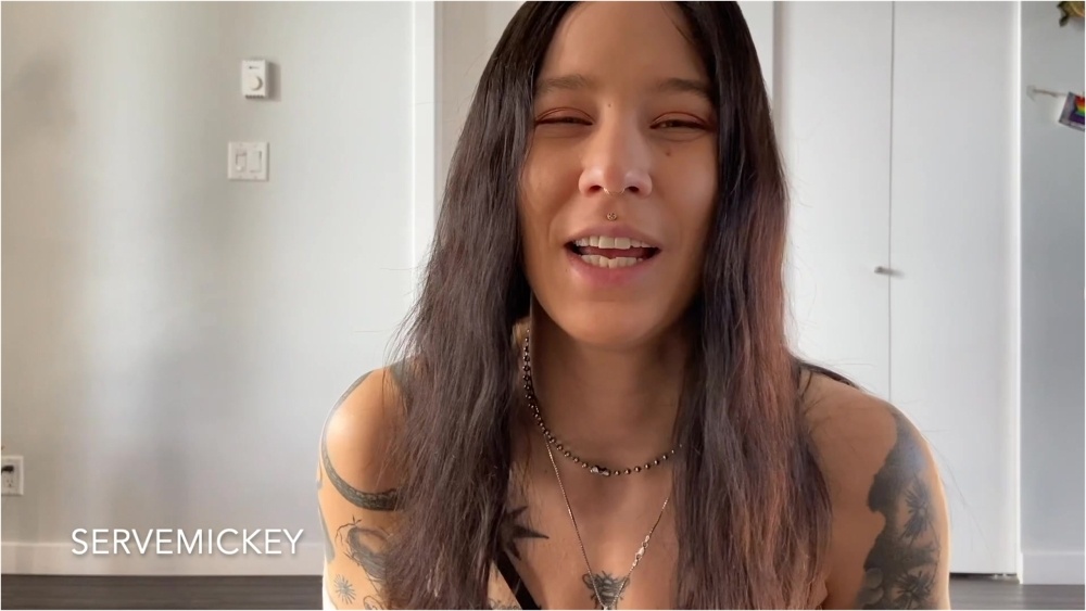 servemickey – Mickey Prepares Sissy For TS Gang Bang